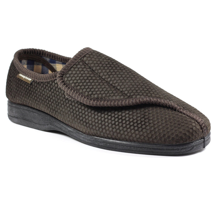 Columbus II Brown One Touch Slipper