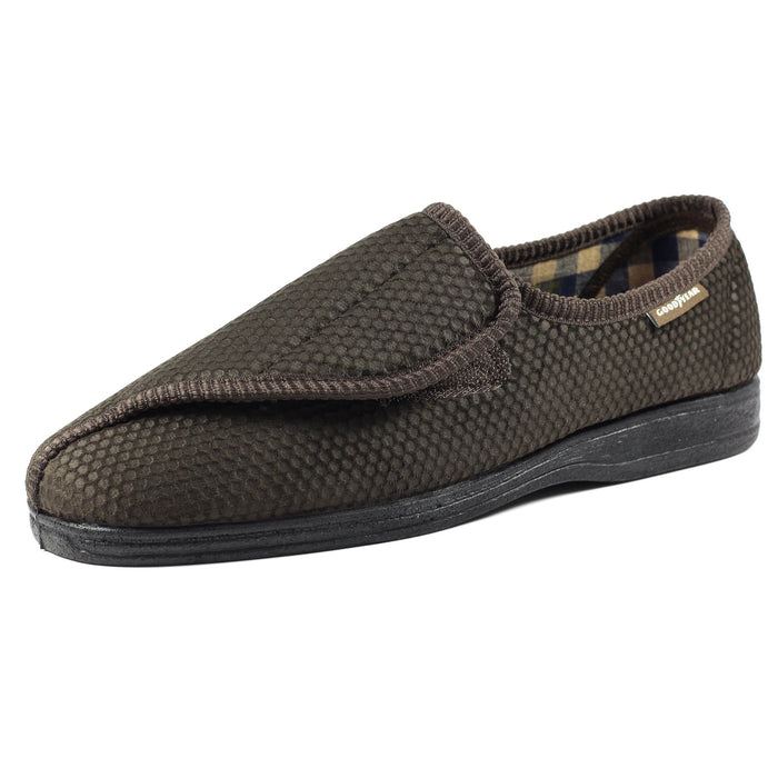 Columbus II Brown One Touch Slipper