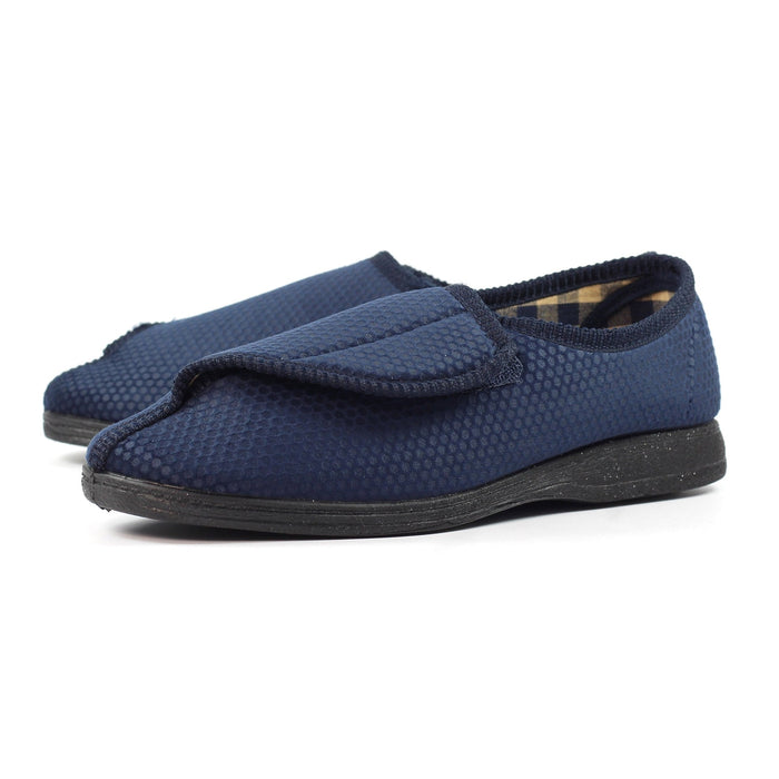 Columbus III Navy One Touch Slipper