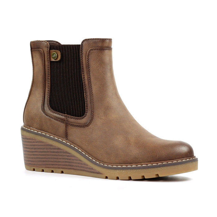 Connie Brown Ankle Boot