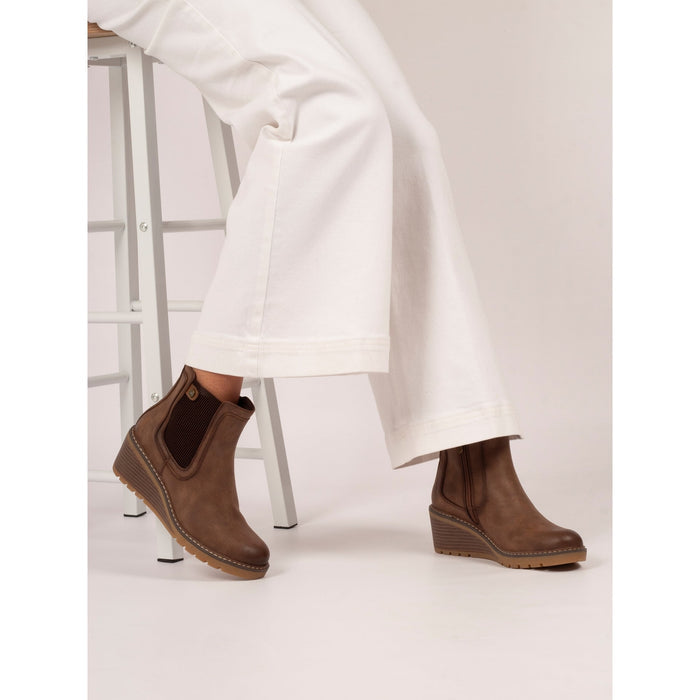 Connie Brown Ankle Boot