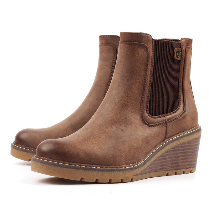 Connie Brown Ankle Boot