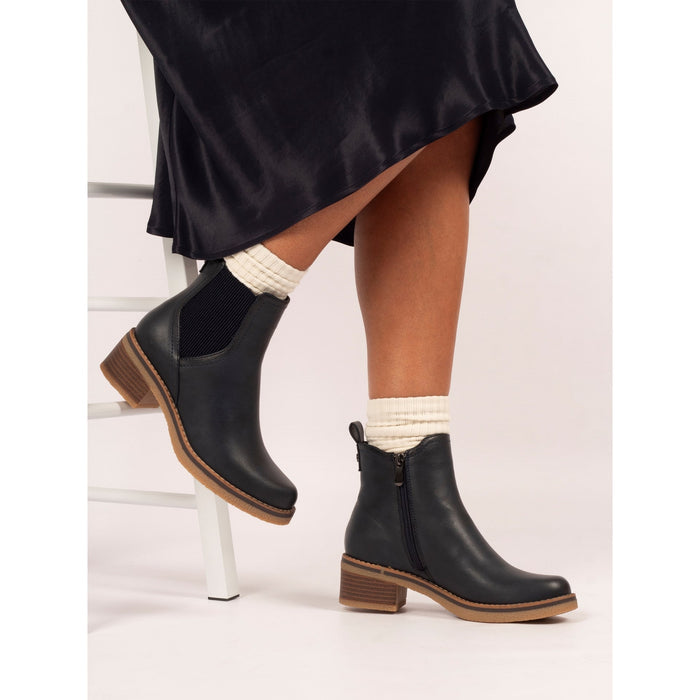 Conrad Navy Ankle Boot