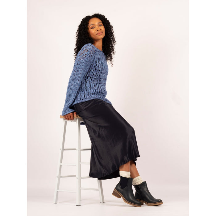 Conrad Navy Ankle Boot