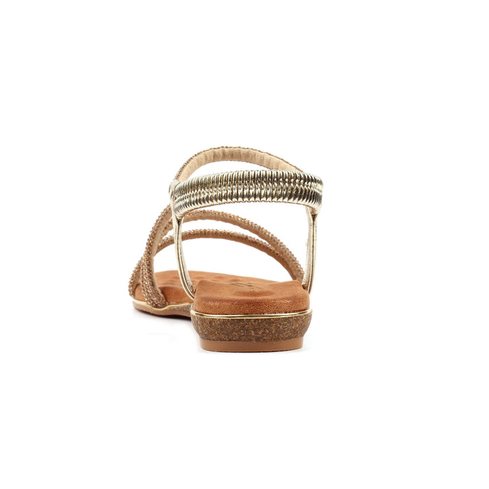 Cortez Gold Sandal