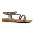 Cortez Pewter Sandal