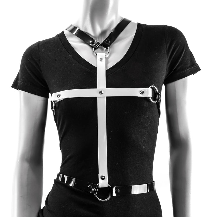 Cross Harness PVC Vinyl