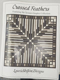 Crossed Feathers Quilt Kit - TextureGraphix  by Jason Yenter