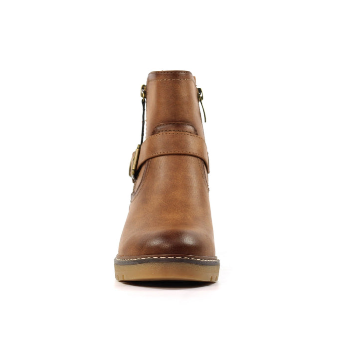 Cruz Tan Ankle Boot