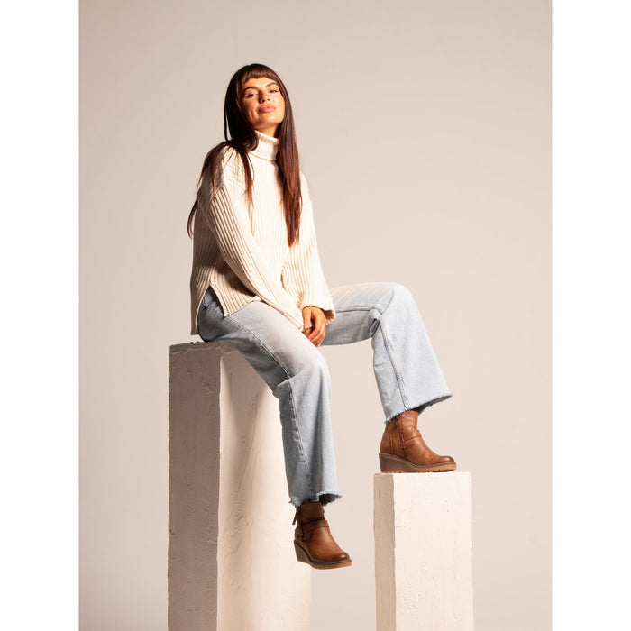 Cruz Tan Ankle Boot
