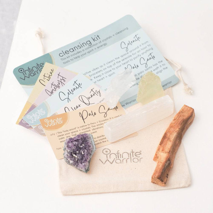 Crystal Starter Kit | Smudging + Cleansing