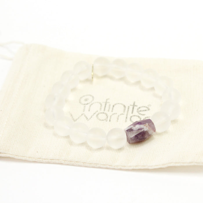 migraine relief amethyst bracelet