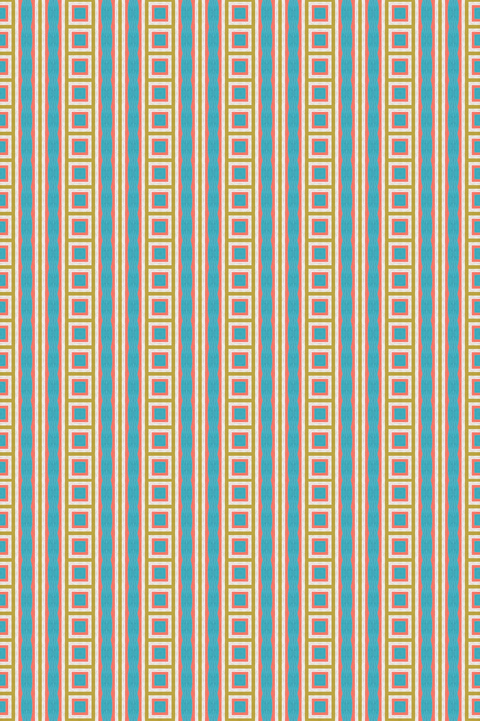 Cubist / Turquoise