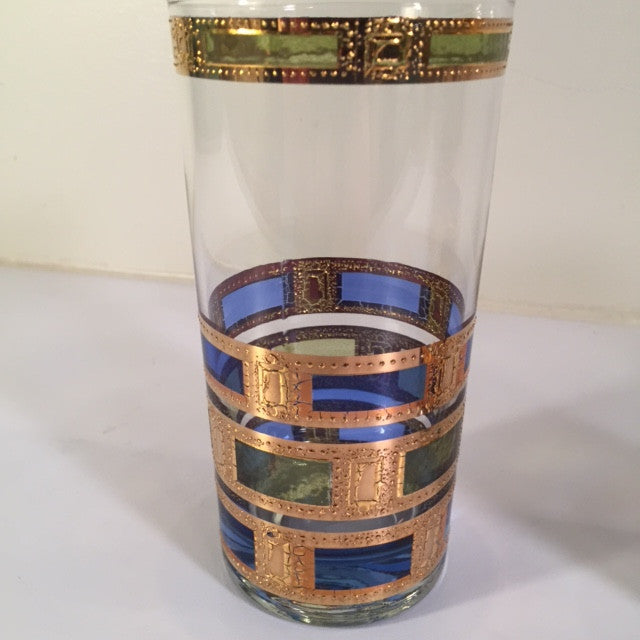 Culver - Signed Empress Design Vintage Highball Glasses (Set of 4)