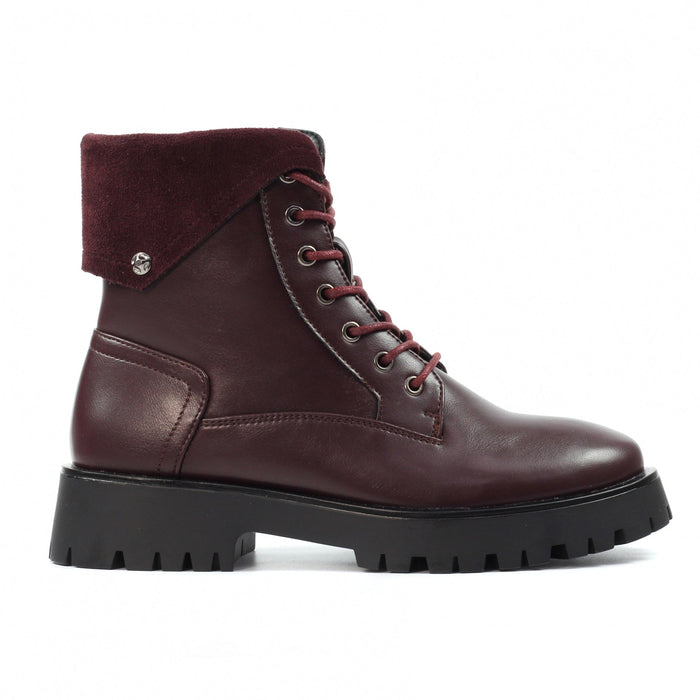 Dante Burgundy Ankle Boot