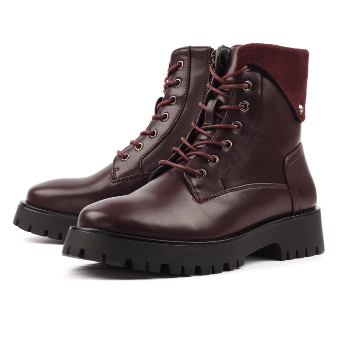 Dante Burgundy Ankle Boot