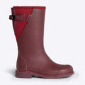Darcy Mid Calf Gumboot  // Beetroot & Red [Retired]