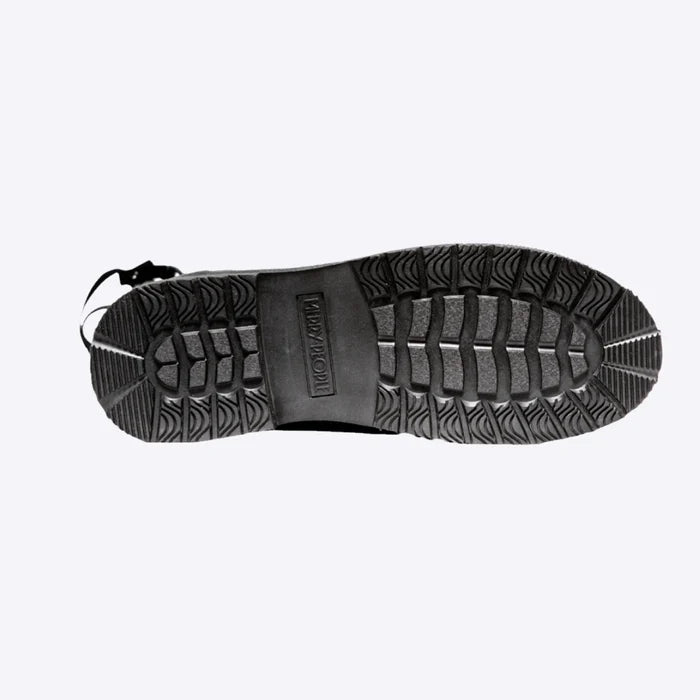 Darcy Mid Calf Gumboot  // Black & Black [Retired]