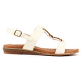 Darcy White Sandal