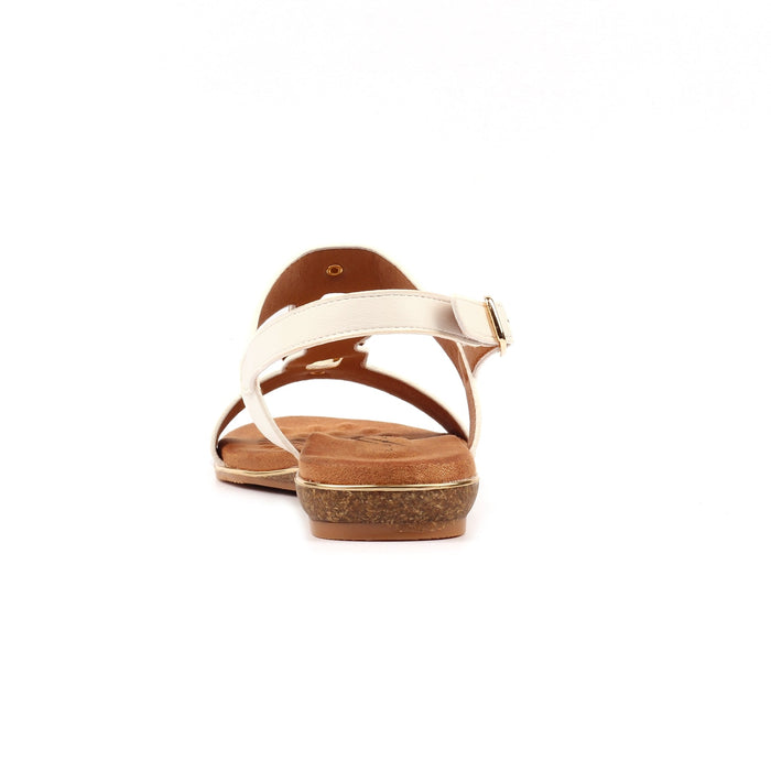 Darcy White Sandal