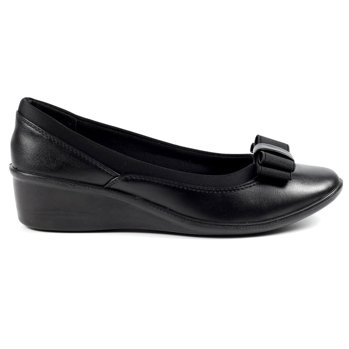 Deacon Black Comfort Shoe