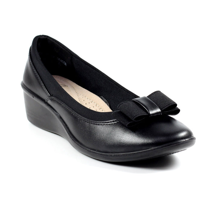 Deacon Black Comfort Shoe