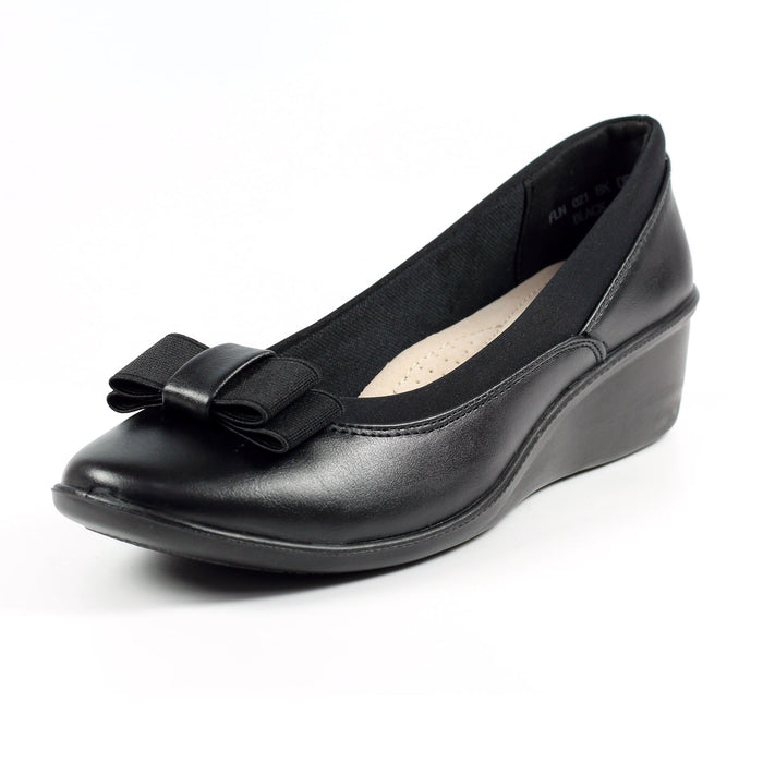 Deacon Black Comfort Shoe