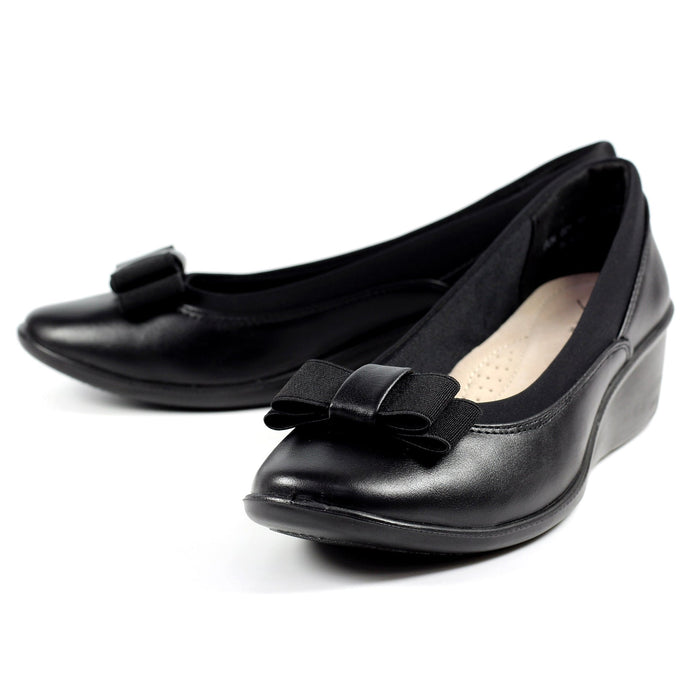 Deacon Black Comfort Shoe