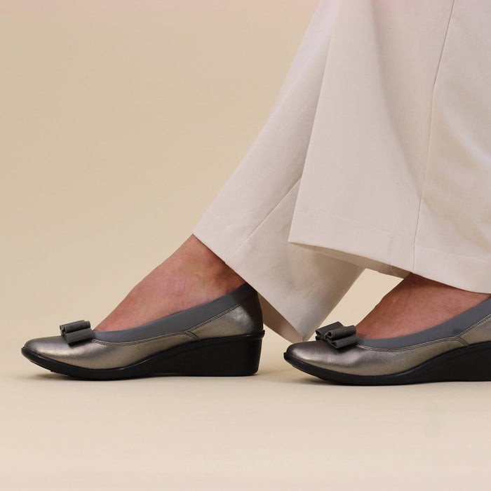 Deacon Pewter Comfort Shoe