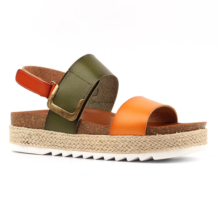 Deanna II Olive Sandal