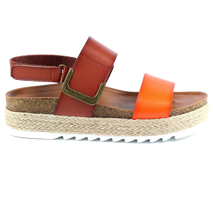 Deanna II Orange Sandal
