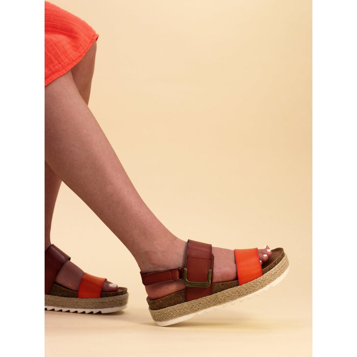 Deanna II Orange Sandal