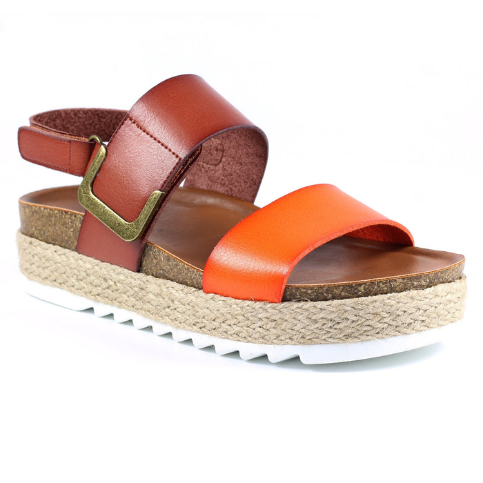 Deanna II Orange Sandal