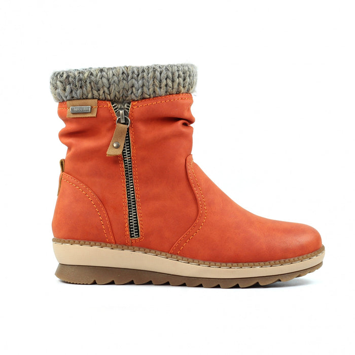 Deborah Orange Waterproof Boot