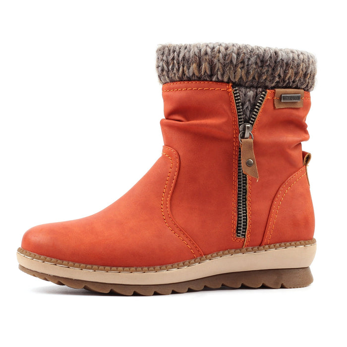 Deborah Orange Waterproof Boot