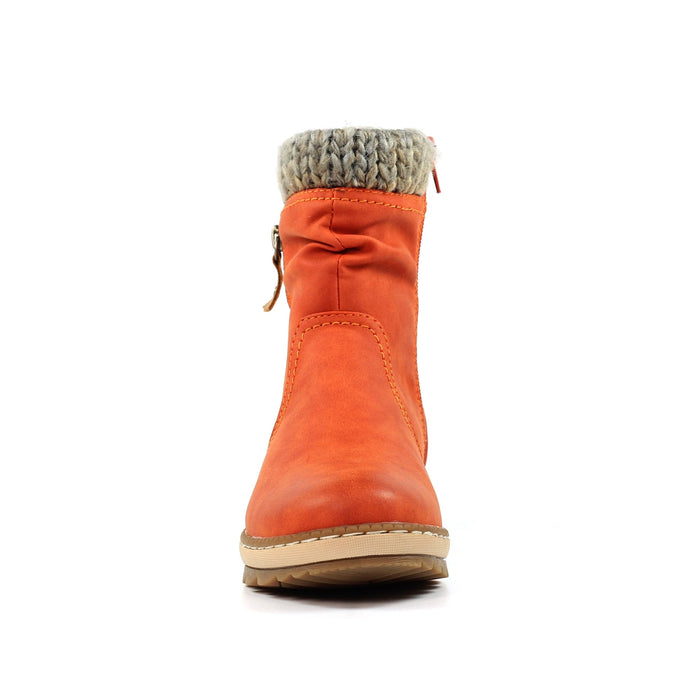 Deborah Orange Waterproof Boot