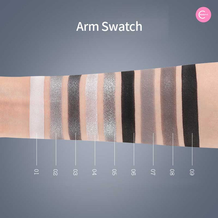 DE'LANCI Midnight Galaxy Smoky Punk Eyeshadow Palette style #01