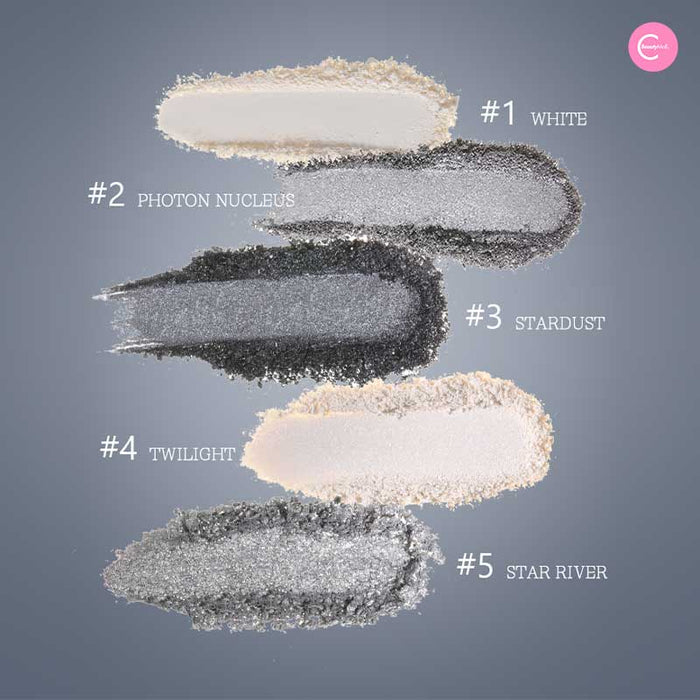 DE'LANCI Midnight Galaxy Smoky Punk Eyeshadow Palette style #01