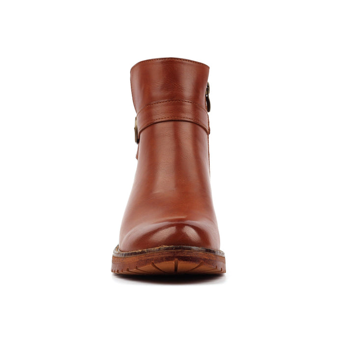 Demure Tan Ankle Boot
