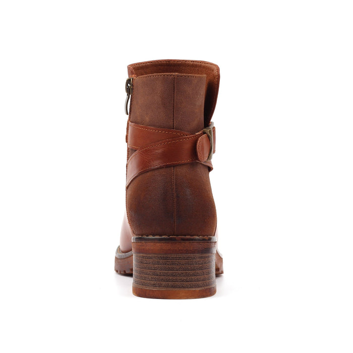 Demure Tan Ankle Boot
