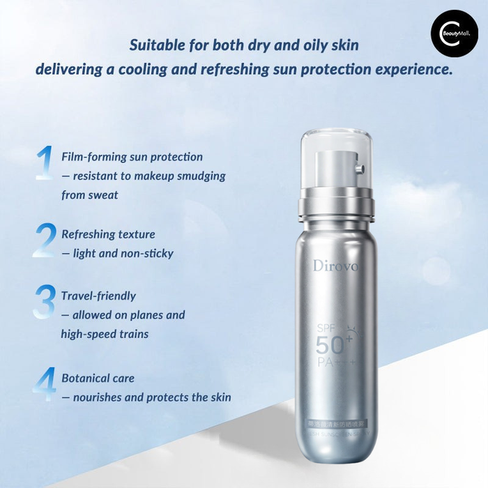 Dirovo Glacier Sunscreen Spray