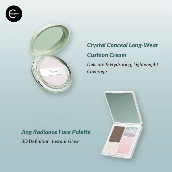 Dirovo Serpentine Elegance Eyeshadow Palette style #SET3
