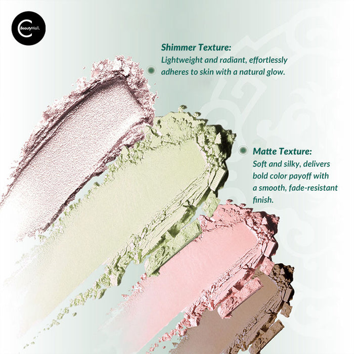 Dirovo Serpentine Elegance Eyeshadow Palette style #01