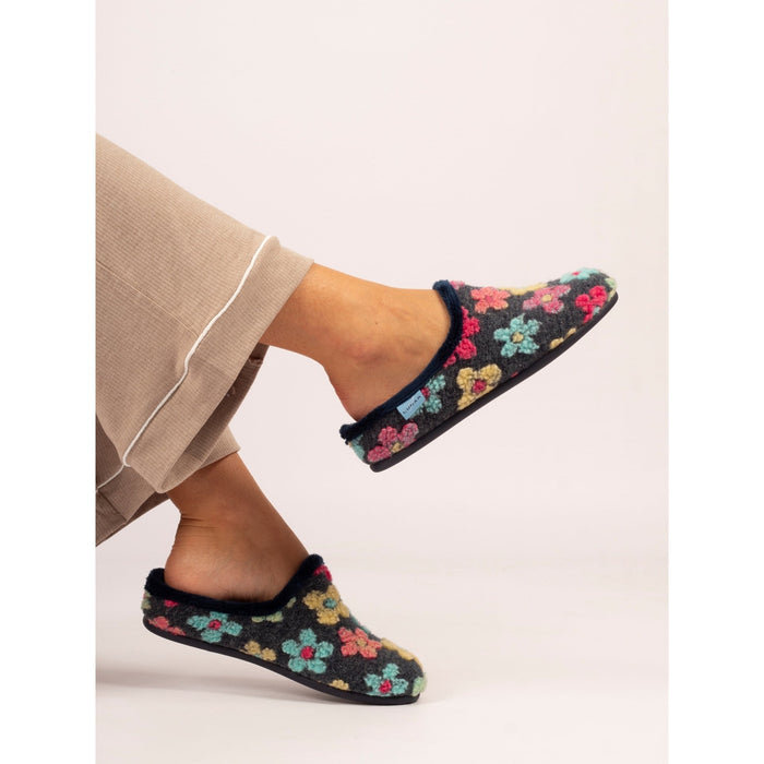 Dolly Navy Slipper