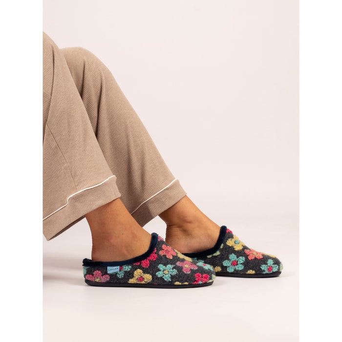 Dolly Navy Slipper