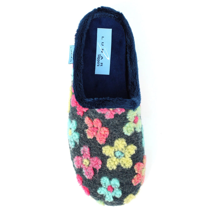 Dolly Navy Slipper