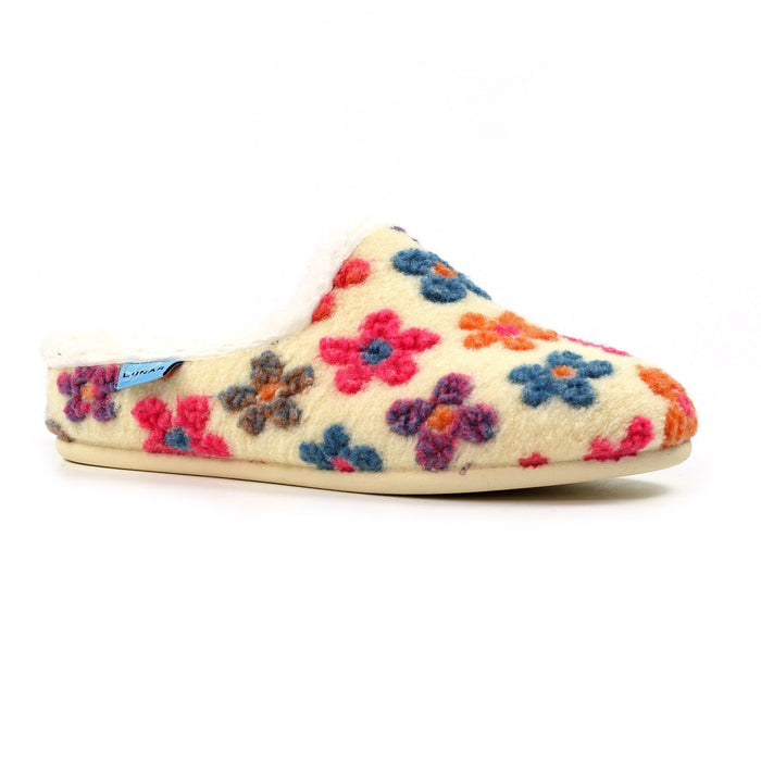 Dolly White Slipper