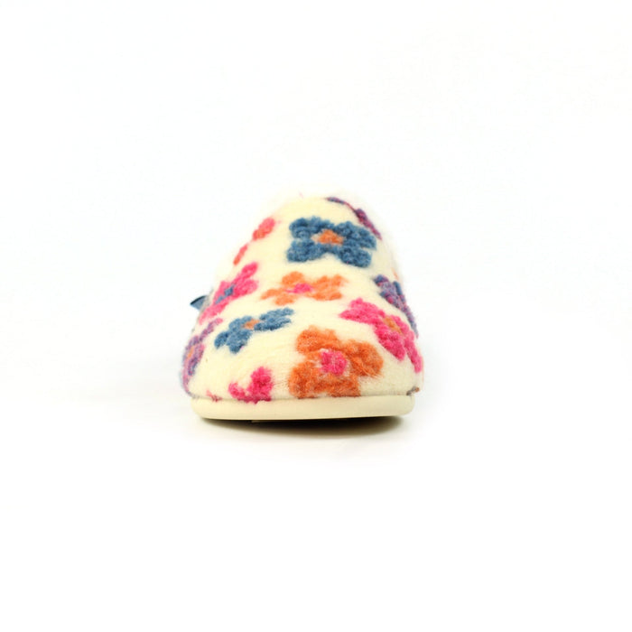 Dolly White Slipper