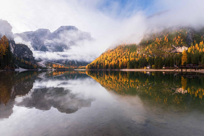 Dolomites Landscape Wall Mural-Wall Mural-Eazywallz