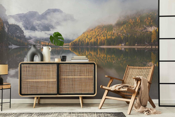 Dolomites Landscape Wall Mural-Wall Mural-Eazywallz